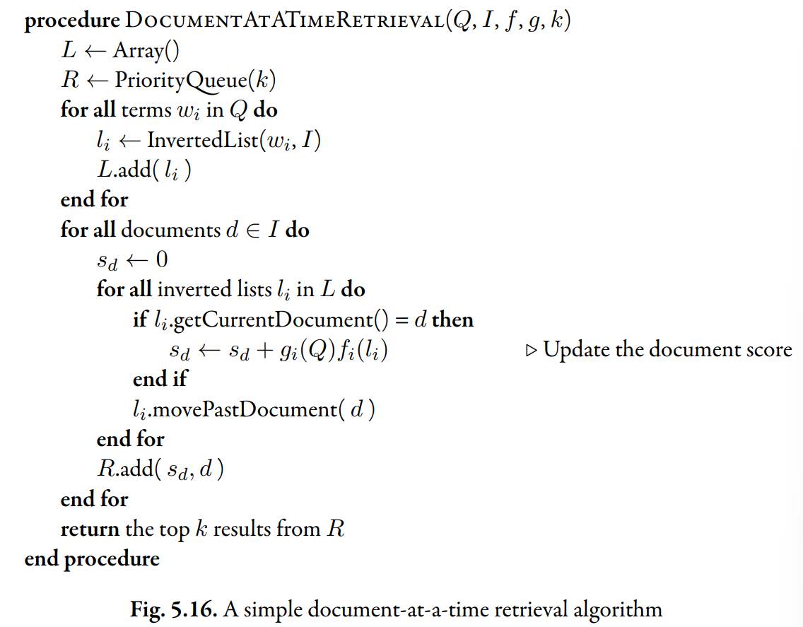 document-at-a-time code